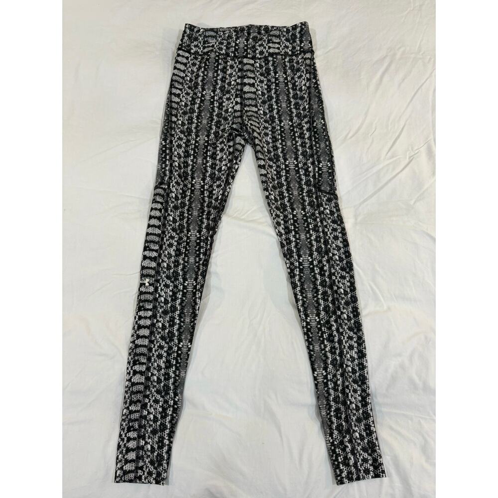 Under Armour heat gear Snake Skin Print Full Length Leggings Size Small